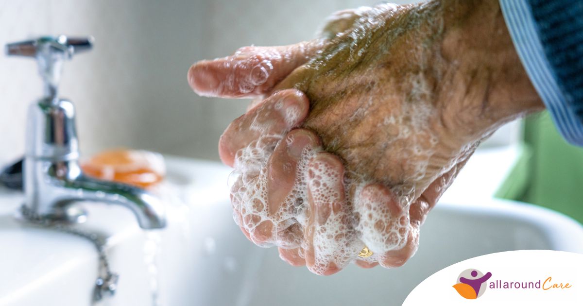 Small daily habits like hand washing support infection prevention in seniors.