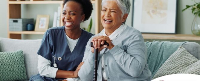 A caregiver enjoying respite care shifts